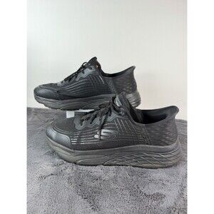 Skechers Work Men’s Size 12 Black Slip Resistant Lace Up Work Shoes Sneakers